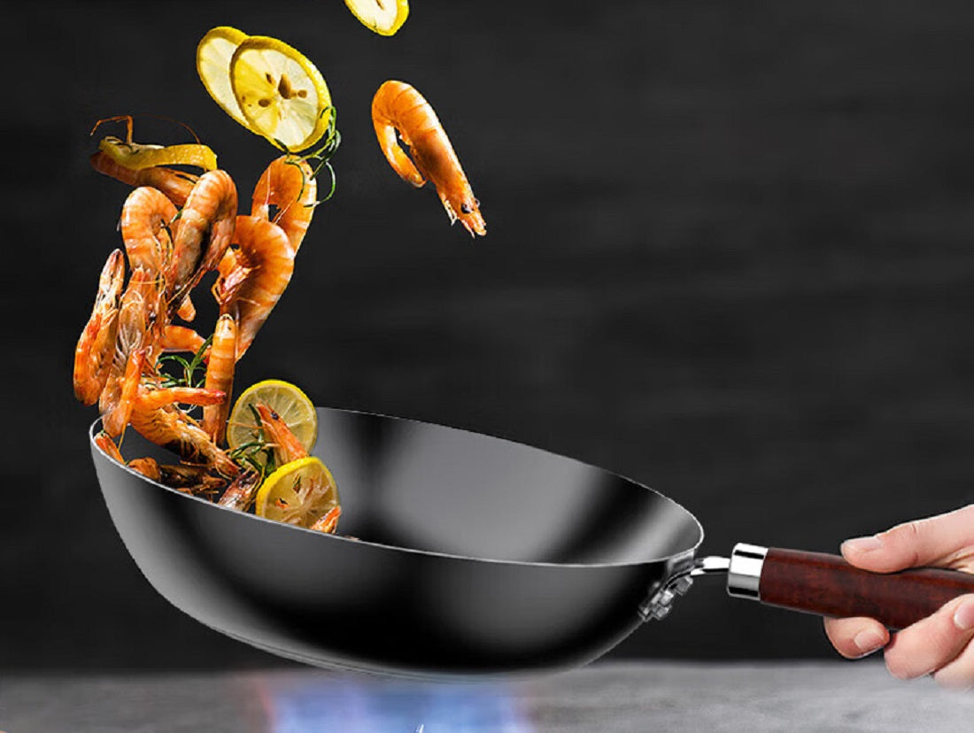 SUPOR Fine Iron Frying wok