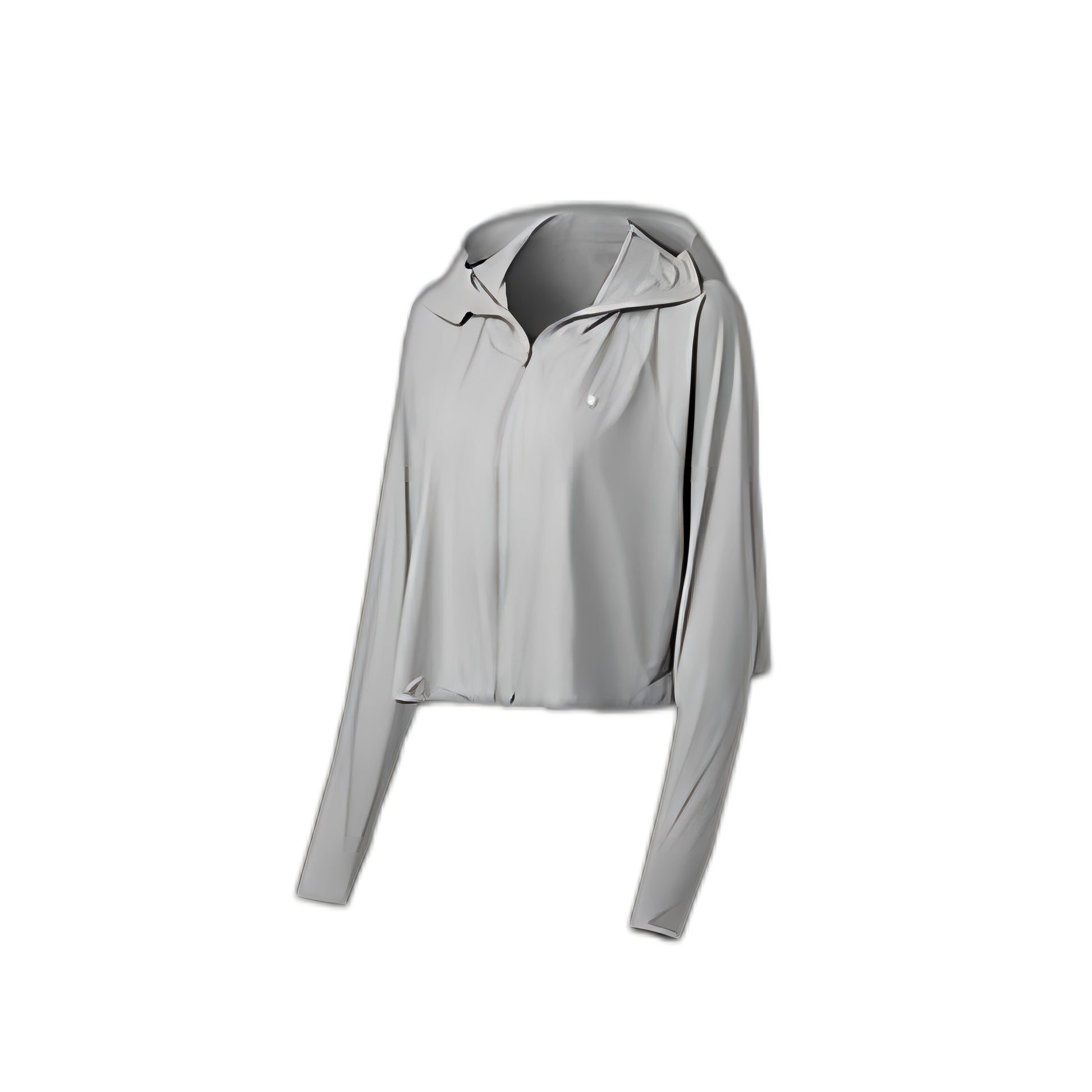 Ice Thin Series Shawl Sun Protection Clothing-grey