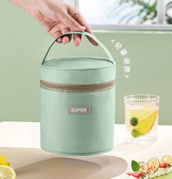 Supor Insulation Box Basil Green Lunch Box（Two-layer）